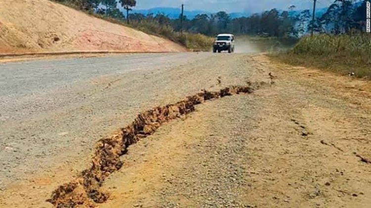 Un séisme de magnitude 5,79 frappe la Papouasie-Nouvelle-Guinée